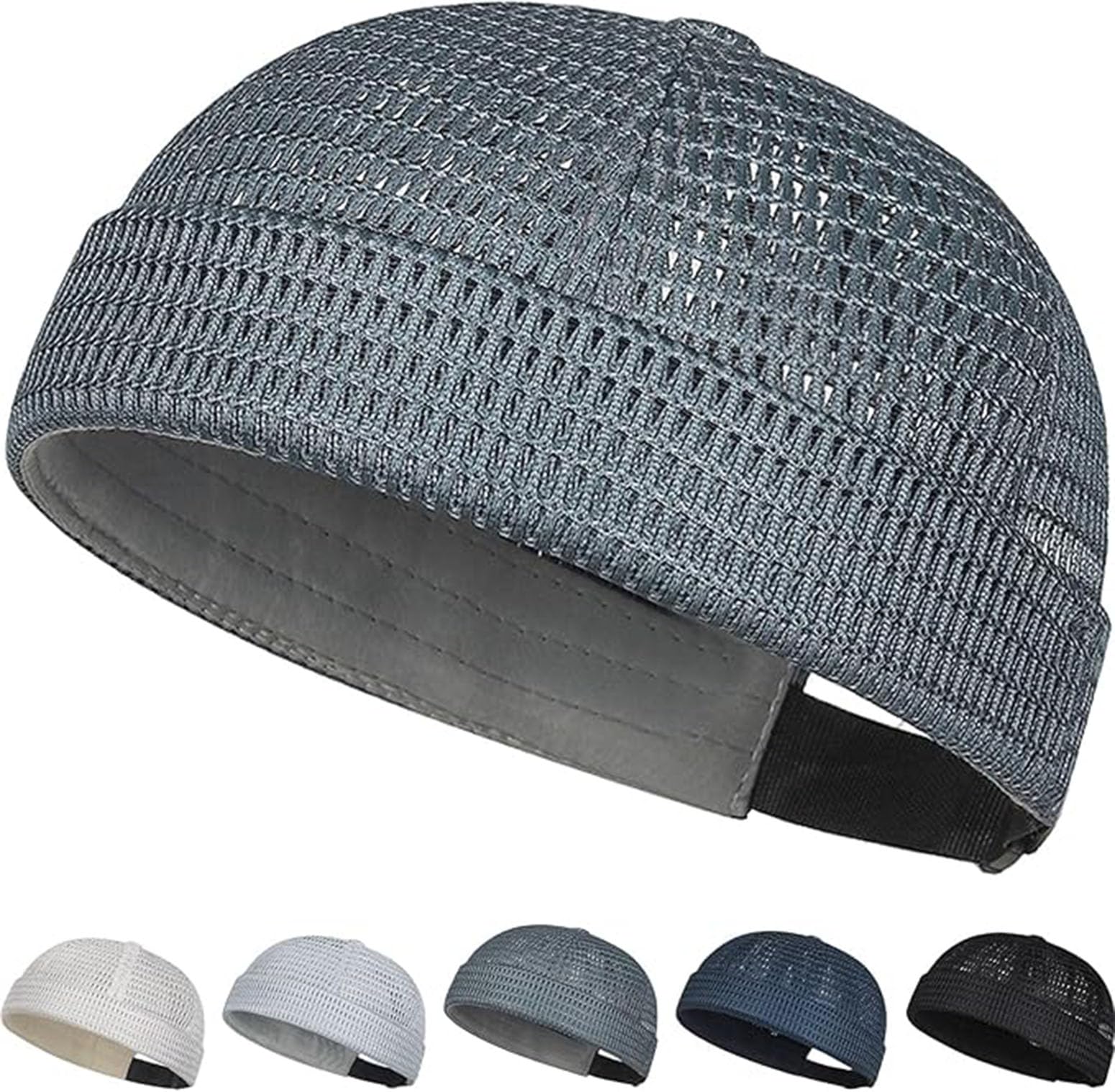Tyiiplus Men’s Breathable Brimless Docker Hat – Lightweight Summer Mesh Skull Cap for Outdoor, Fishing, Hiking, Travel — view 8