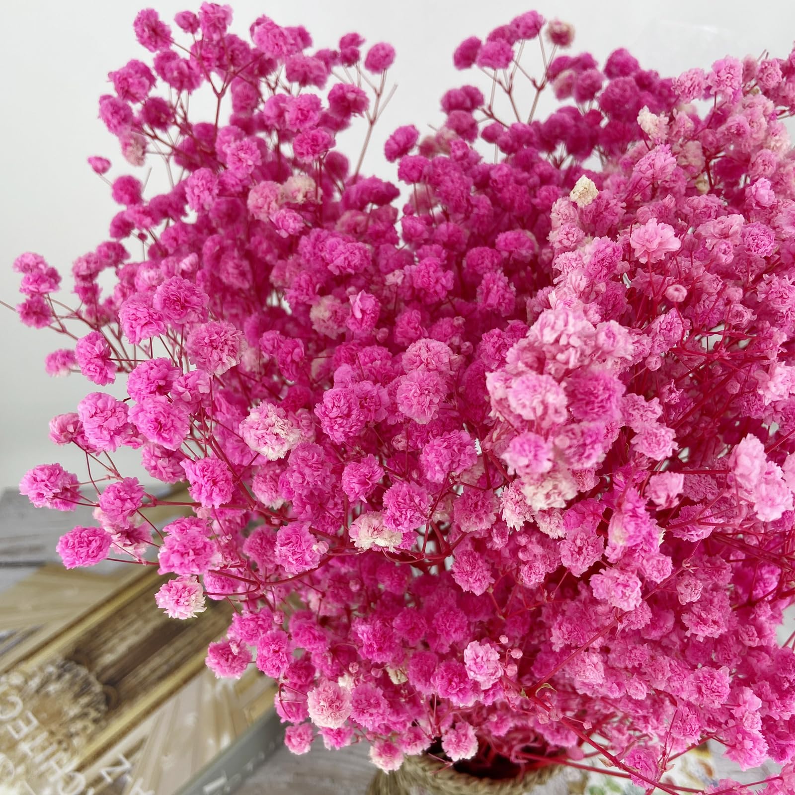 Preserved Baby’s Breath Josephine Comb Eva Gypsophila Babies Breath Wedding Bridal Flower Hair Comb  main image 3