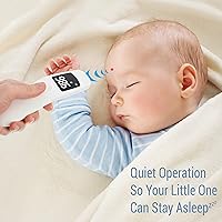 Vista 2 de Dr. Talbot's Termómetro infrarrojo sin contacto con pantalla LED, blanco