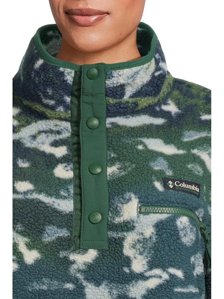 Multi Columbia Helvetia™ II Printed Cropped Half Snap