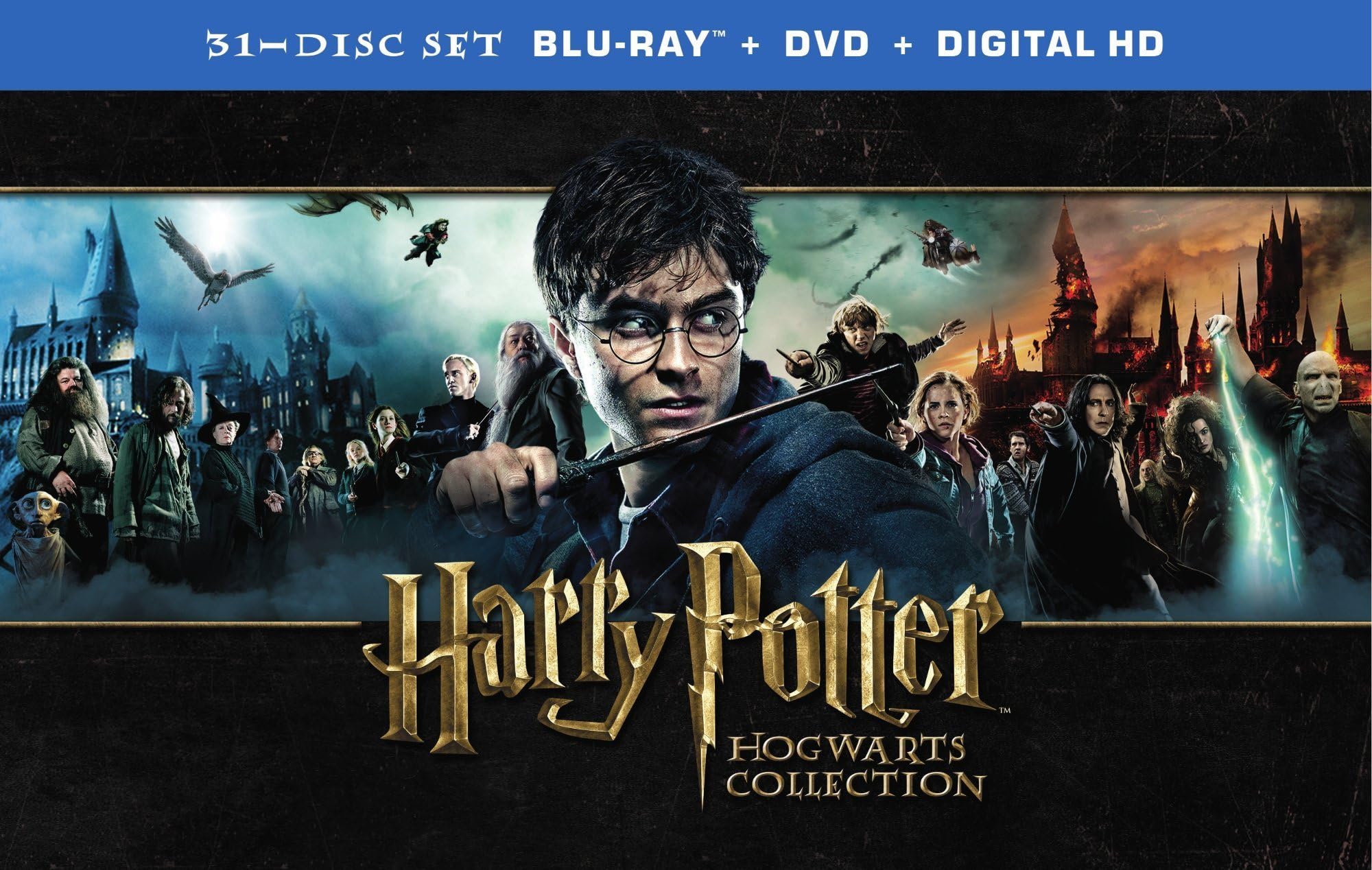 Harry Potter Hogwarts Collection (Blu-ray + DVD)