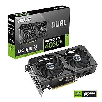 グラフィックボード・グラボ・ビデオカード ASUS GeForce RTX 4060 Ti 8GB OC ASUS Dual GeForce RTX™ 4060 Ti OC Edition 8GB GDDR6