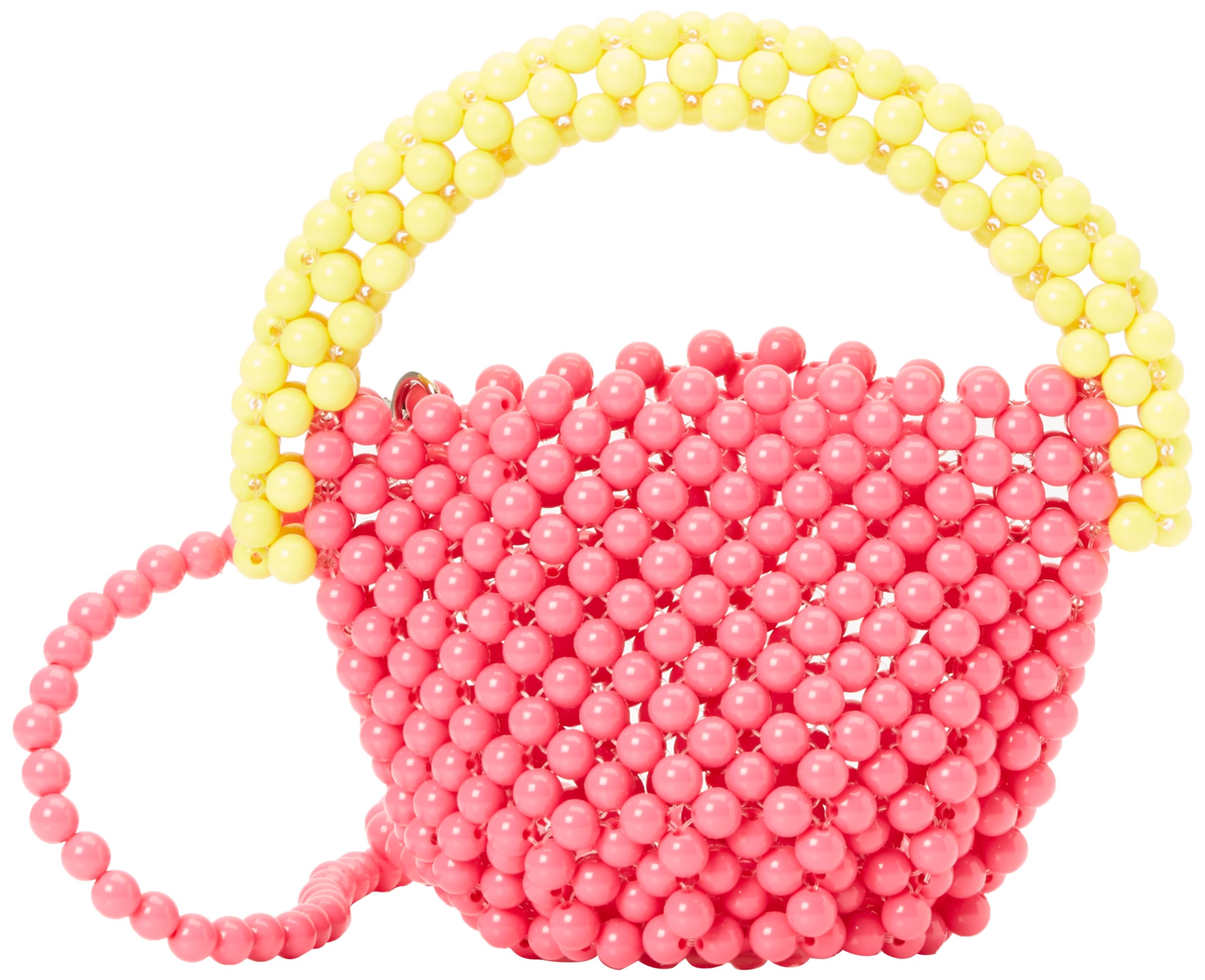 myMo at night Women's Handbag Bag Clutch, Pink Yellow Multicoloured, One Size