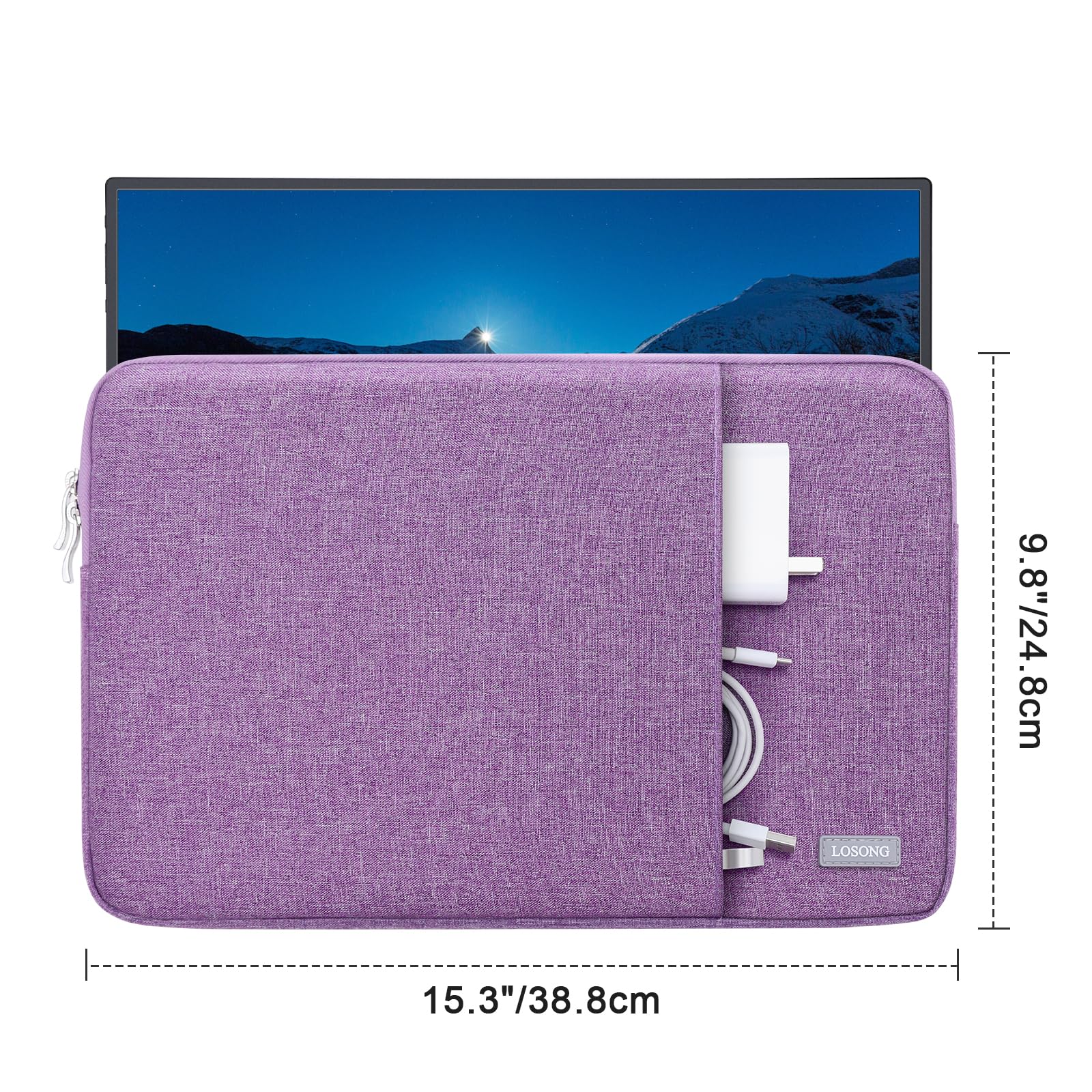 Amazon.co.jp: Losong モバイルモニター ケース 15.6インチ 保護