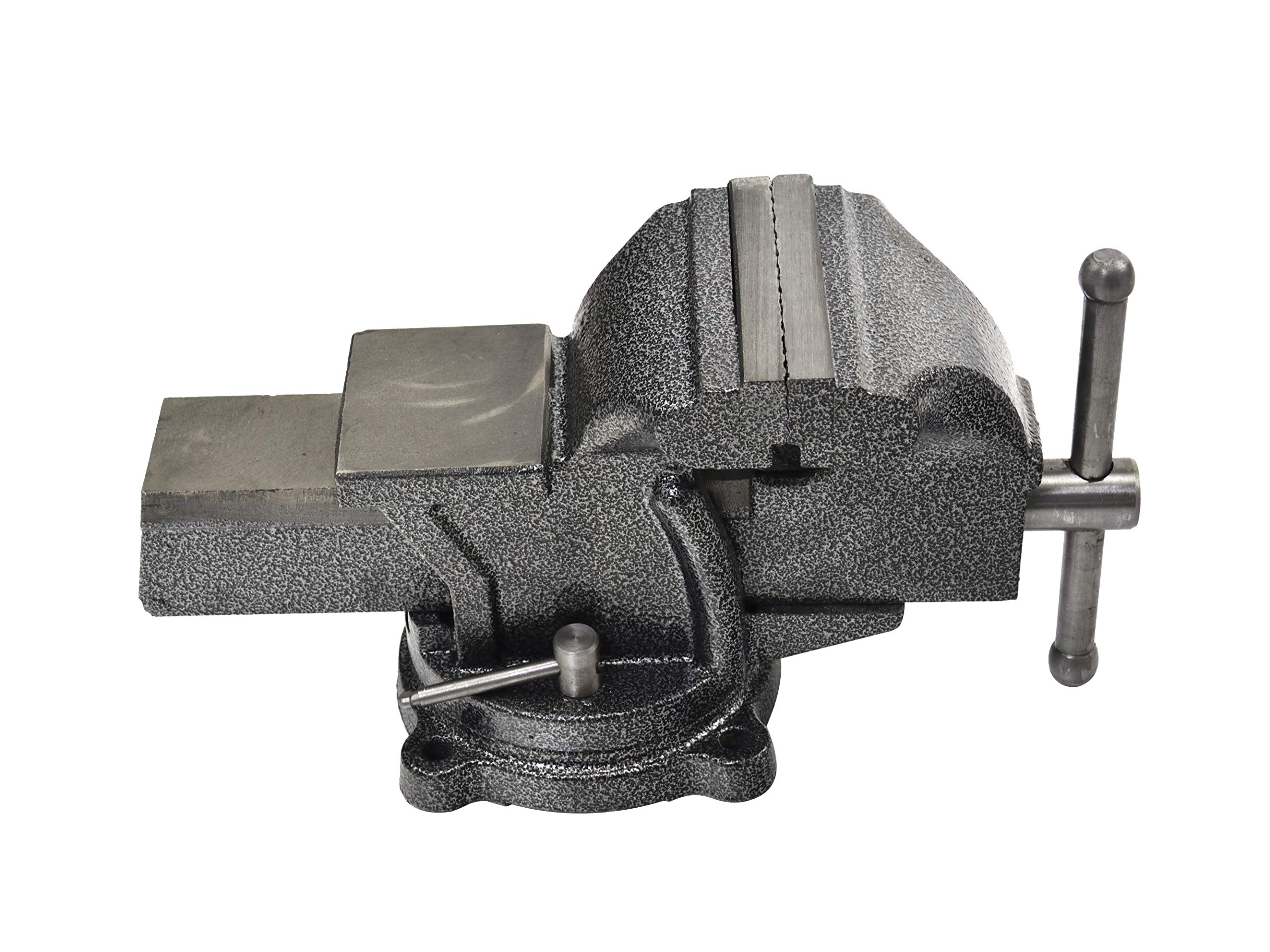 BSD Morsa da Banco in Ghisa - Morsa con Base Girevole, Morsa da Tavolo 100mm (4”) - 5kg