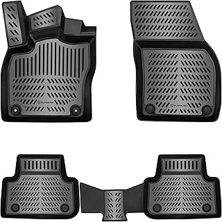 ELMASLINE 3D Rubber Mats for Peugeot e-3008 (2024-2025) 3rd Generation Electric | Accessories Floor Mats
