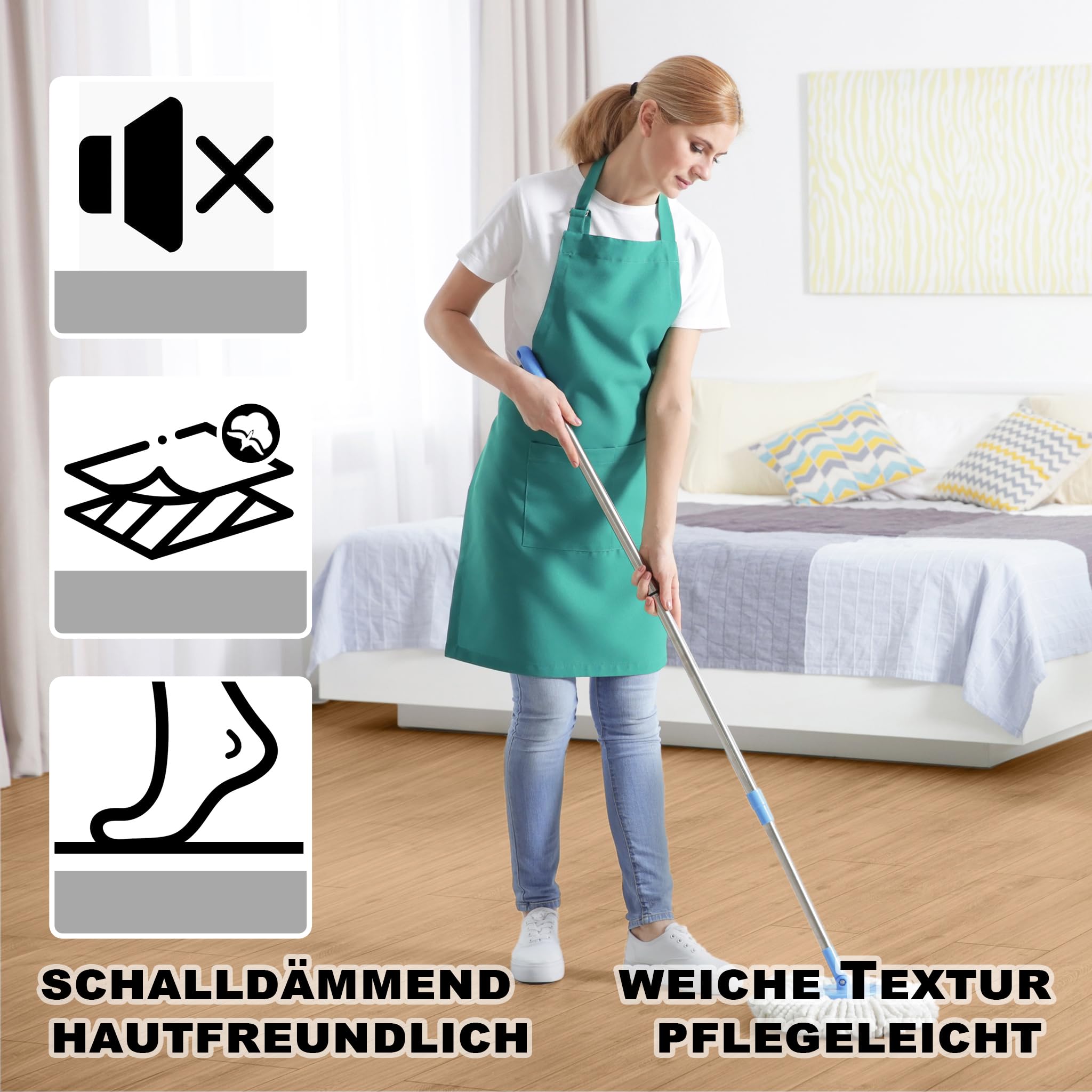 Wykładzina podłogowa z PCW, winylowa samoprzylepna płytka, wodoszczelna, antypoślizgowa, laminat z systemem zatrzaskowym, 91 x 15 cm – 36 sztuk, typ A