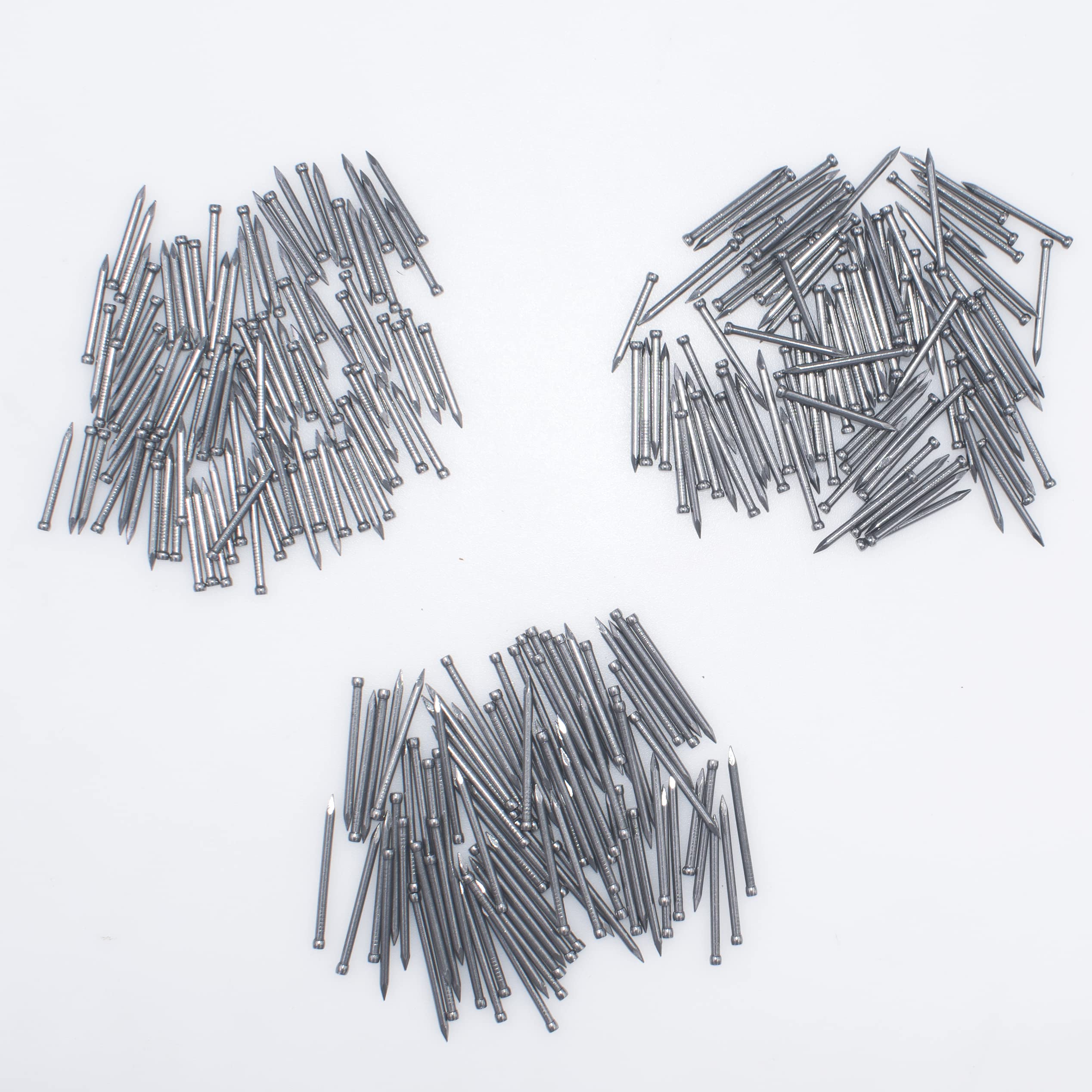 OMOTOOL Stalen Nagelset – 280 Stuks, Gegalvaniseerd, 5 Maten, In PP Opbergbox – Voor Gipsplaat, Hout & Beton