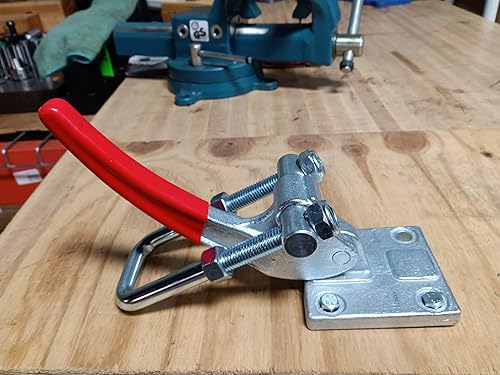 Miniatura 6 de Abrazadera de cierre de base FLG con gancho en U de 7500 libras sin placa de cierre (igual que 385)