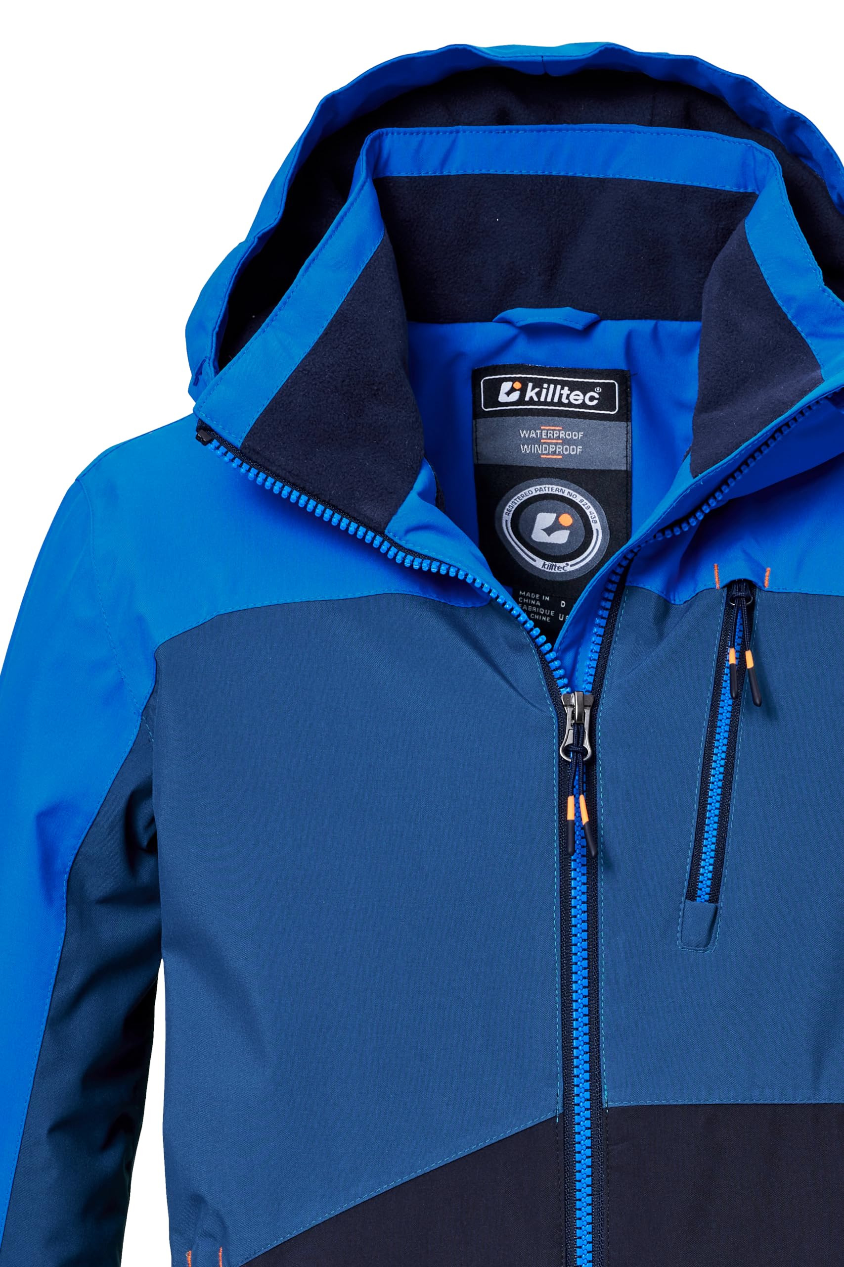 Killtec KOW 370 BYS JCKT Skijacke Kinder Jungen grün gelb