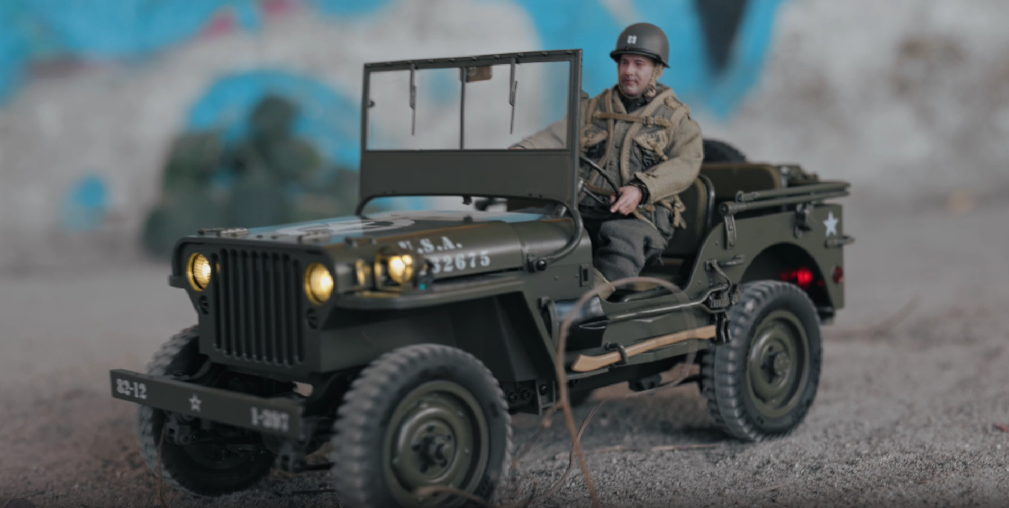 Amazon.com: Rochobby FMS 1/12 1941 MB Scaler RC Jeep, 4x4 Hobby