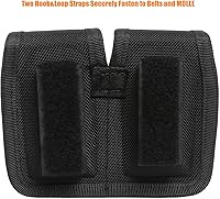 Vista 3 de TACNEX Bolsa Speedloader para .38/.357 MOLLE/Cinturón Clip Cargador de Velocidad Caso Cargador Rápido Titular