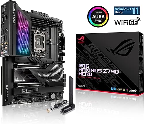 Vista 5 de ASUS ROG Maximus Z790 Hero WiFi6E LGA 1700 (Intel 14ª, 13ª y 12ª generación) ATX placa base