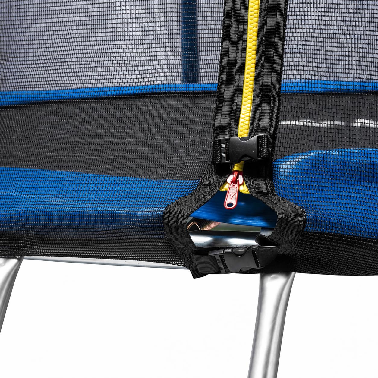 Cama Elástica Infantil ATAA 250 cm Azul con Red de Seguridad y Escalera