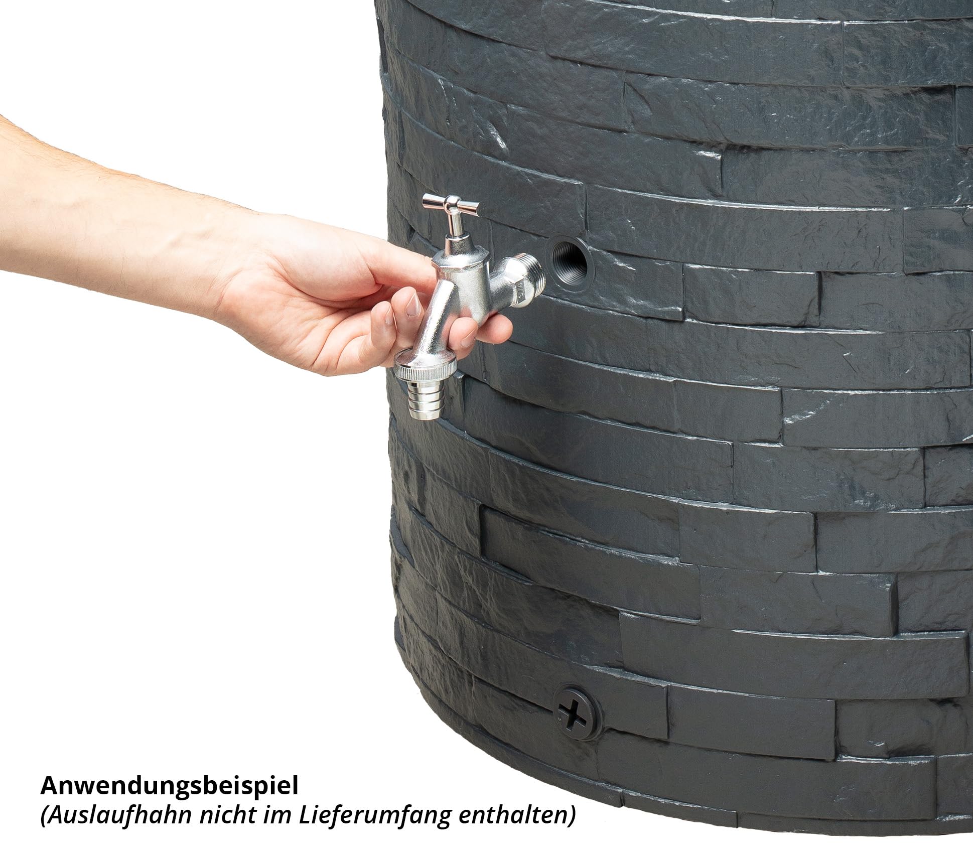 GARANTIA MURO zbiornik na deszczówkę 260 l, graphite grey