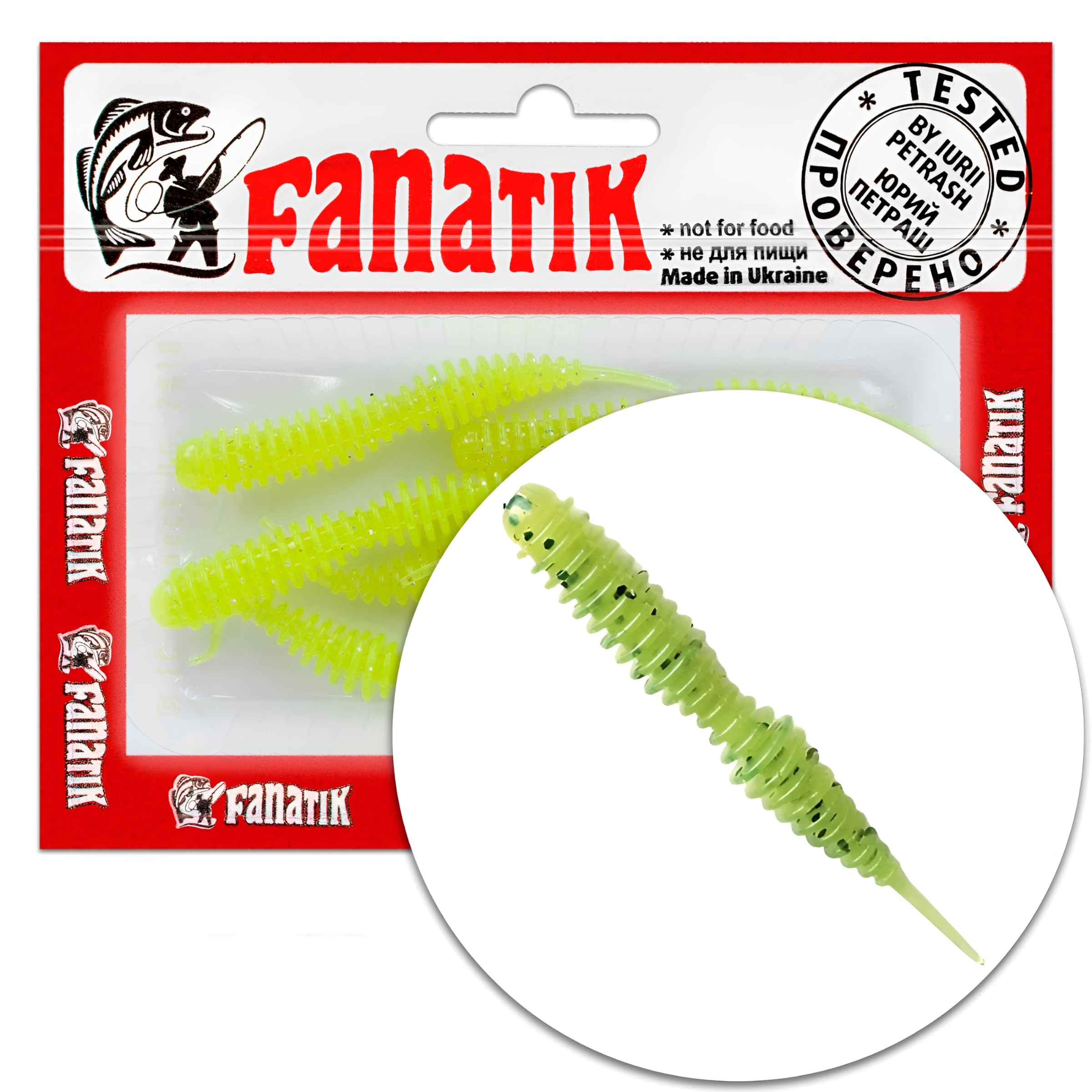 FANATIK Soft lures DAGGER 1.6" 2.5" 4" 4-10cm Silicone Fishing Bait Artificial Sofbaits Twister Jig Minnow Drop Shot Fanatic (022, 1.6" - 4.1cm - 10pcs.)