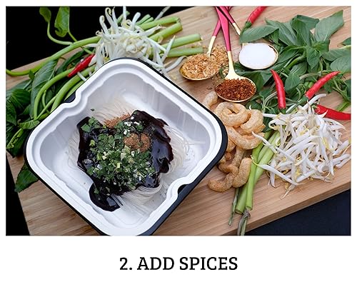 Miniatura 4 de Natchill Thai Boat - Taza de cocción automática con sabor a fideos de arroz instantáneo, 5.98 onzas (paquete de 2)