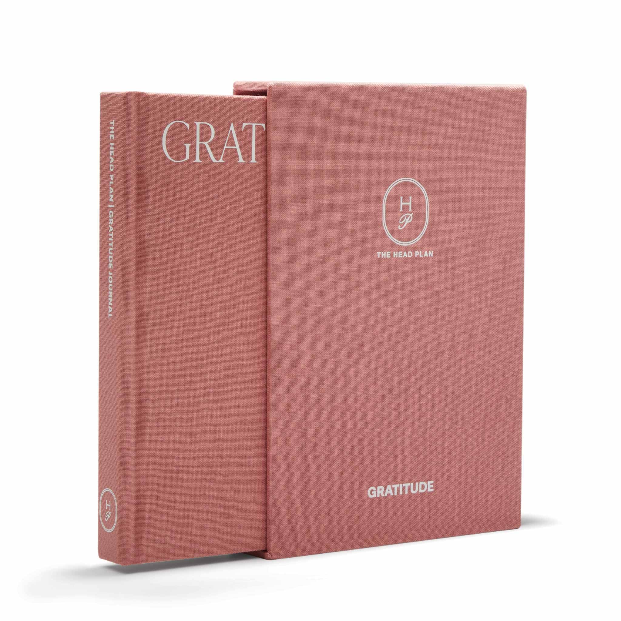 The Head Plan Gratitude Journal | Practice Daily Affirmations & Positivity | Boost Happiness & Wellbeing | Mindfulness & Wellbeing Journal | Pink