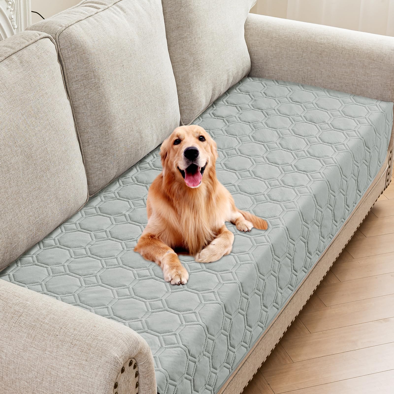 ZNSAYOTX Ultimate Cozy Blankets (30"x70") 100% Waterproof Sofa Mat Blanket for Dog Pets, Bed Couch Protector with Non-Slip Back Washable Durable, Pee