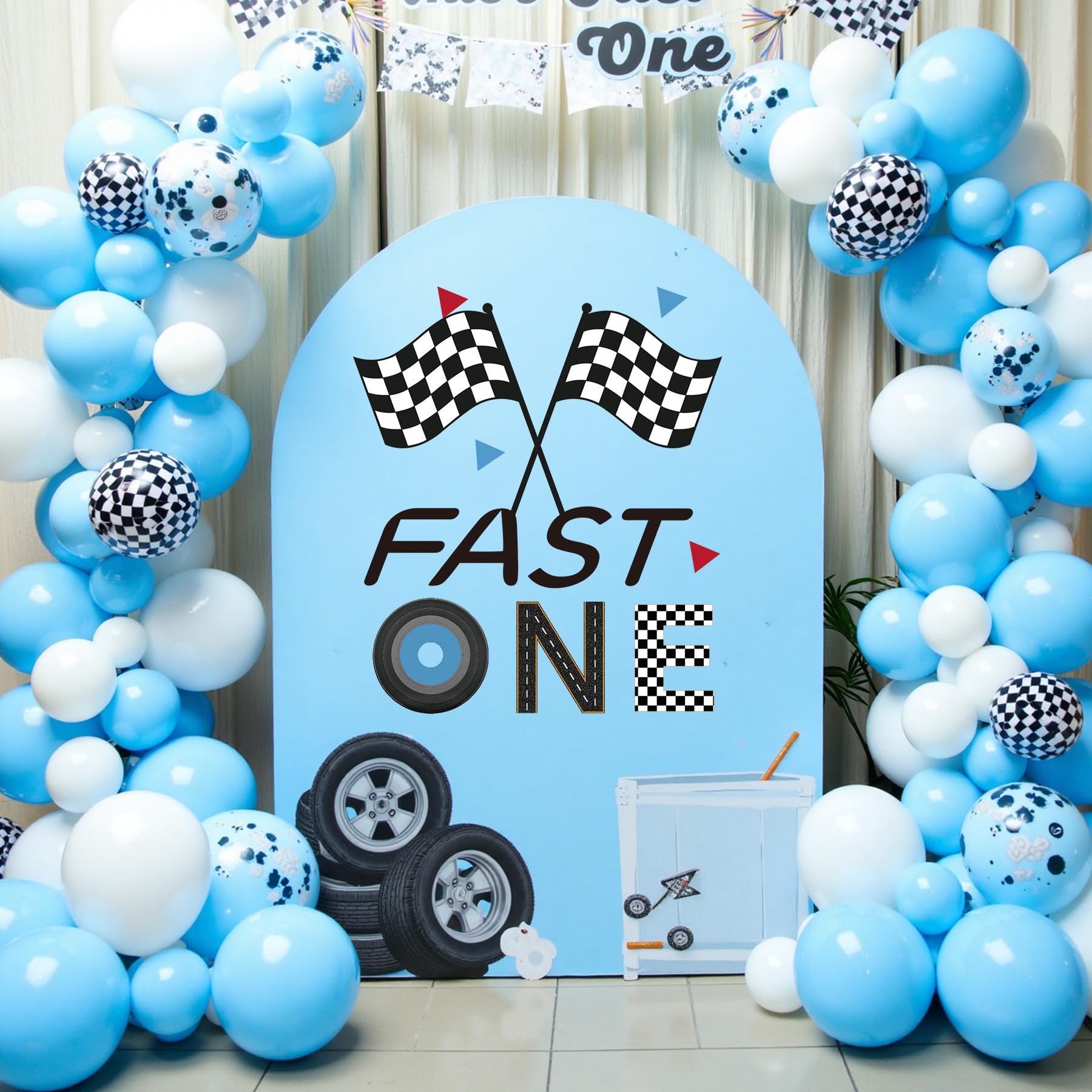 Rennauto Geburtstag Deko 5 Stück 40 Zoll Schwarze Rennwagen-Folienballons Mit Zahlen – Ideal Für Rennpartys Und Geburtstage Looner Ballons