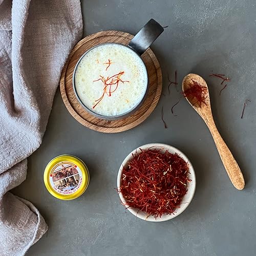 Miniatura 5 de The Gathering of Saffron (0.07 onzas (paquete de 1)) Azafrán español puro 140 Plus marca de un año muy respetada en todo el mundo