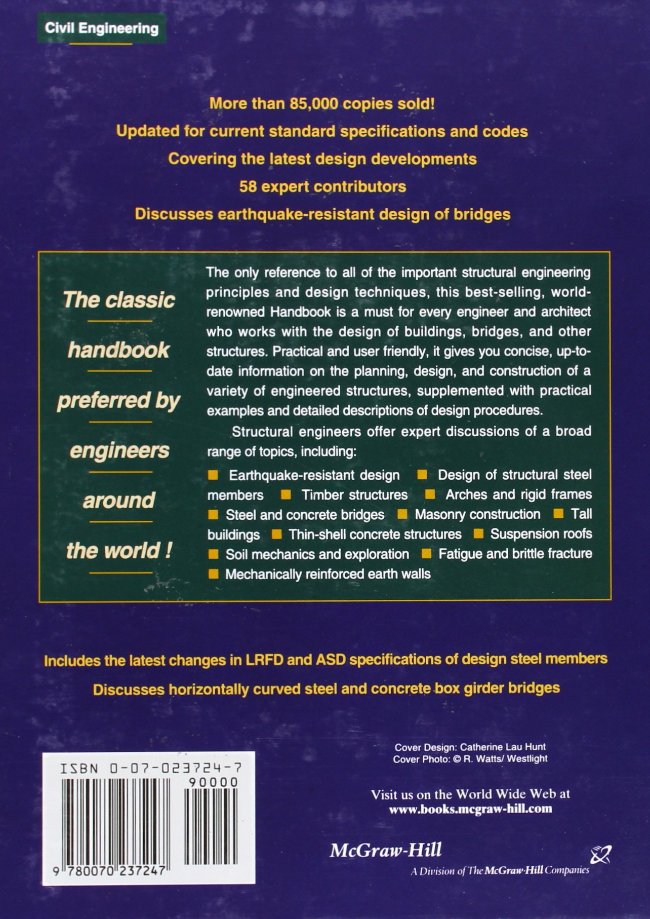 Structural engineering handbook