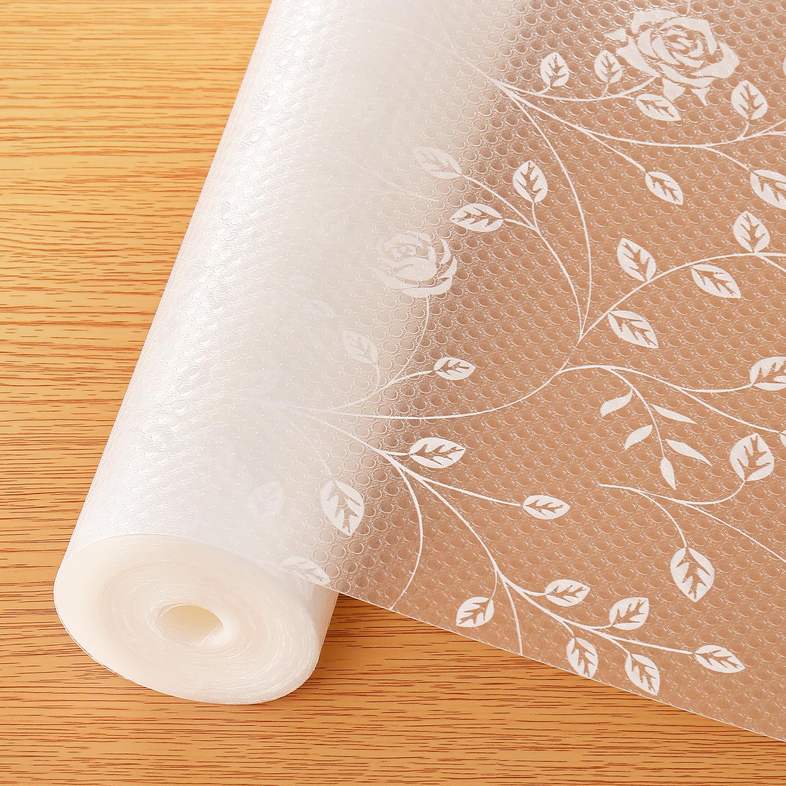 Cooyes Shelf Liner – Premium Cabinet Liner for Kitchen – Non-Slip Shelf Liners for Kitchen Cabinets – Waterproof Shelf Liner with Modern Pattern – Durable EVA Cabinet Liners for Shelves