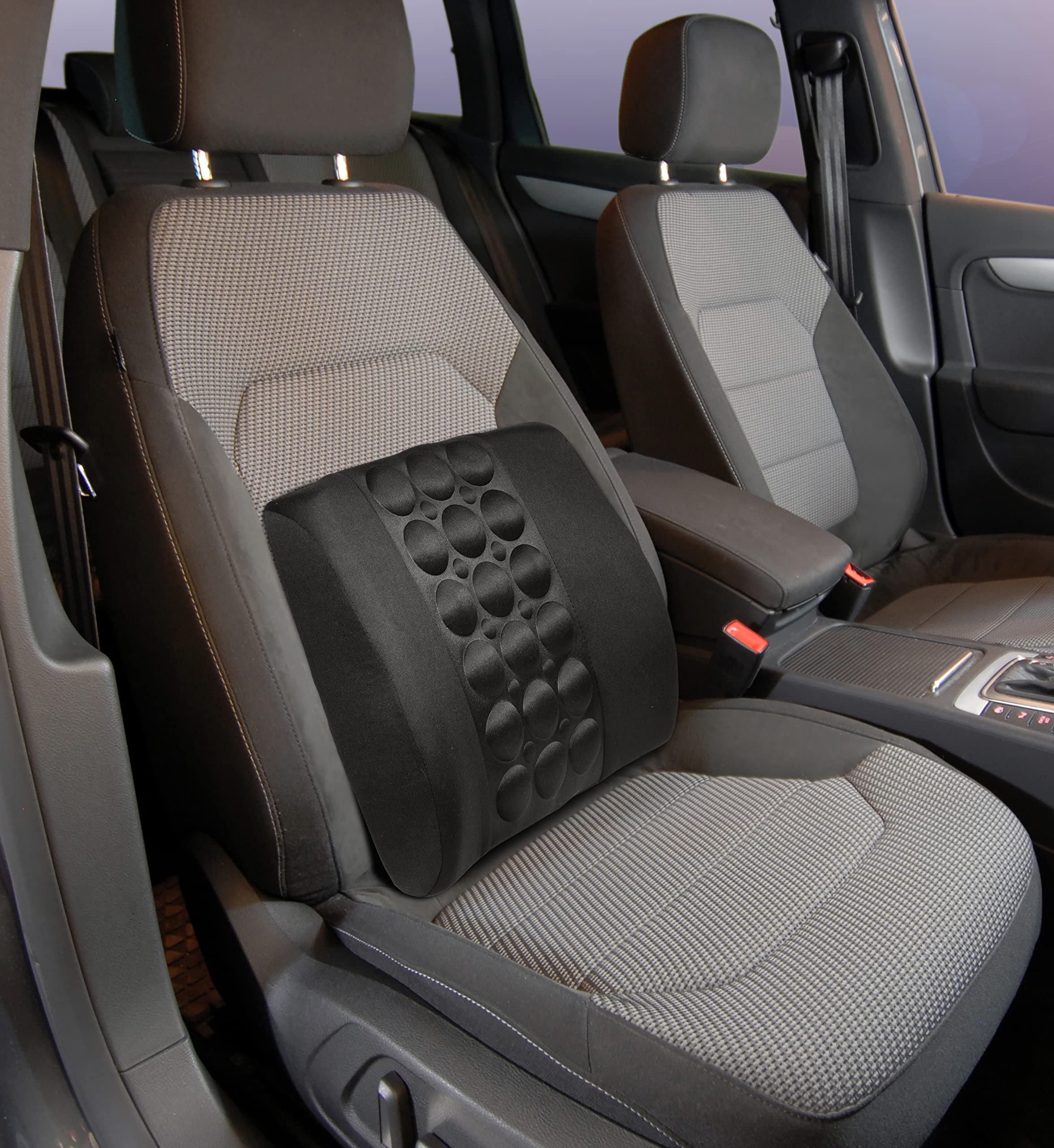 Lifenaxx Cuscino Lombare Ergonomico LX-022 – Supporto Schiena in Memory Foam per Ufficio, Auto e Casa, migliora la Postura, Riduce dolori lombari e affaticamento, Rivestimento Rimovibile Lavabile.