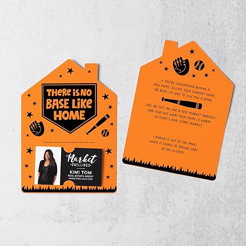 Miniatura 2 de There is No Base Like Home Real Estate Mailers Envelopes Included M53-M001