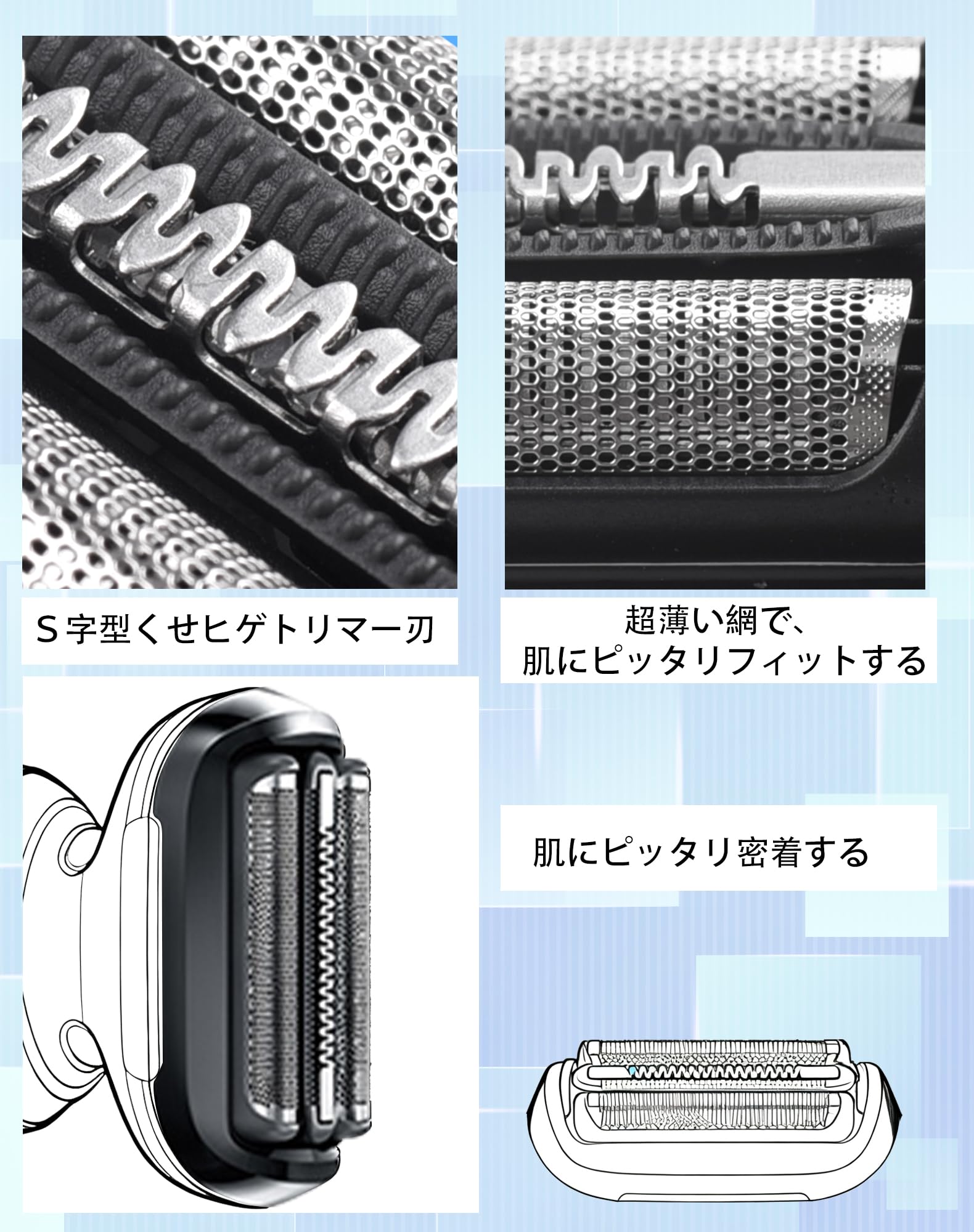 Amazon | ブラウン シリーズ5 シリーズ6用 替刃 S5 S6 53B 替え刃