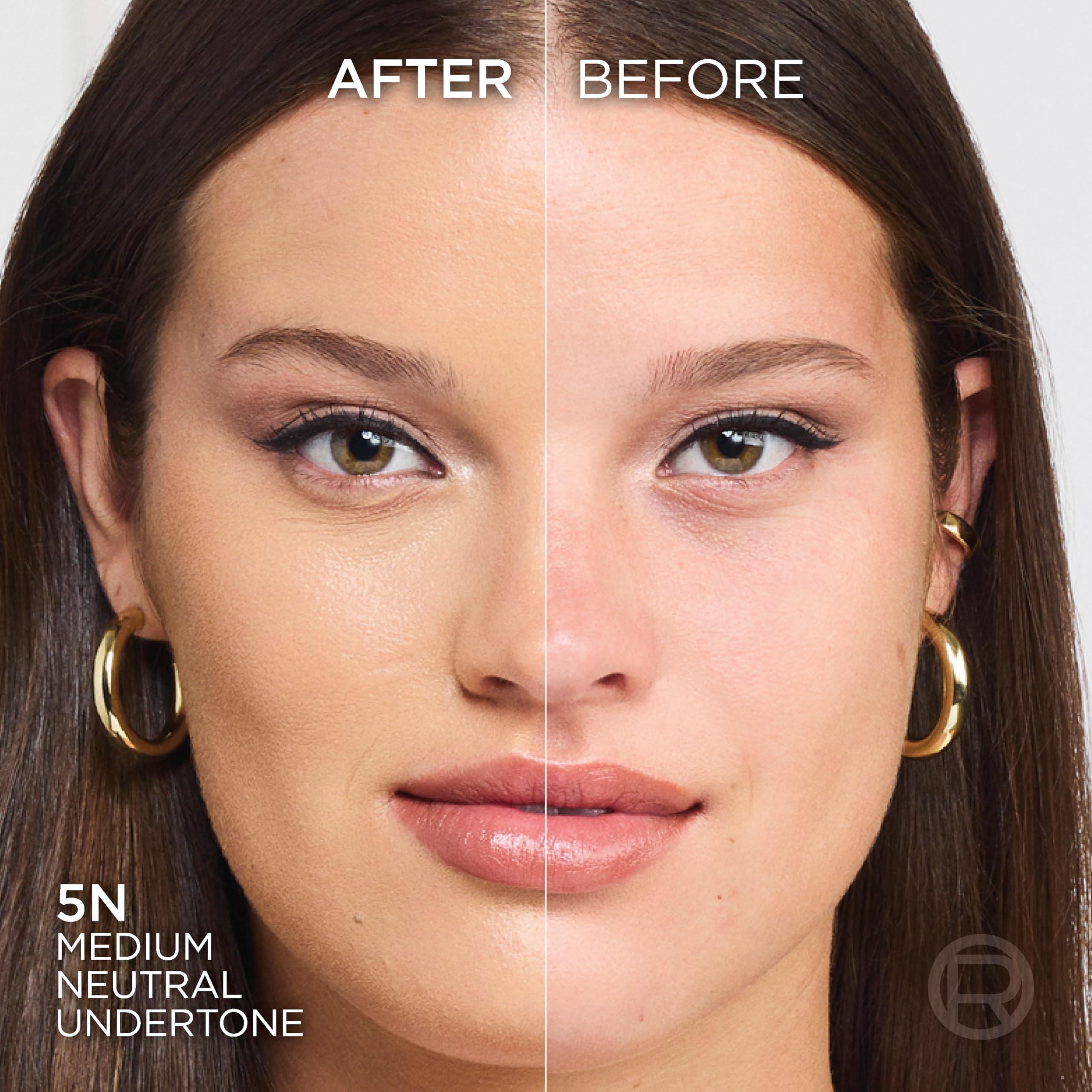 Base de maquillaje líquida L'Oreal Paris True Match, cuidado de la piel con infusión de hialurónico — view 2