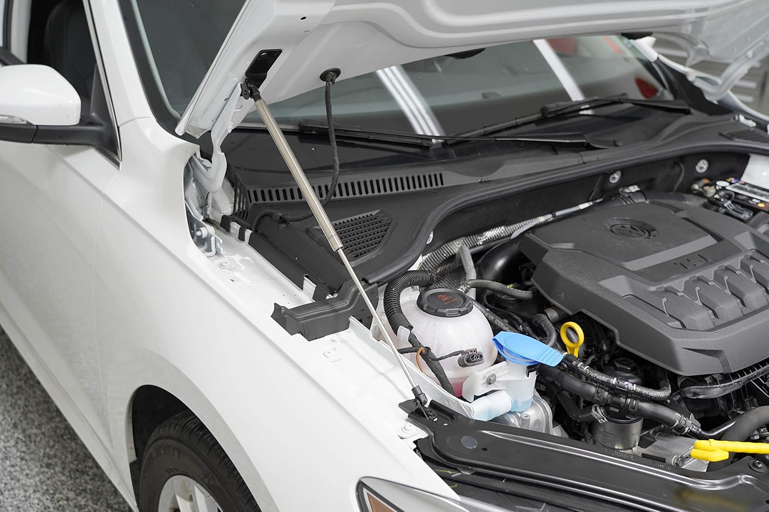 Redline Tuning 21-37004-03 Hood QuickLIFT ELITE System Compatible with Volkswagen Passat 2016-2022 (Stainless Steel Struts)