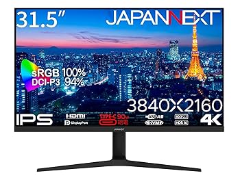 Amazon.co.jp: JAPANNEXT 31.5インチ モニター 4K UHD 3840x2160