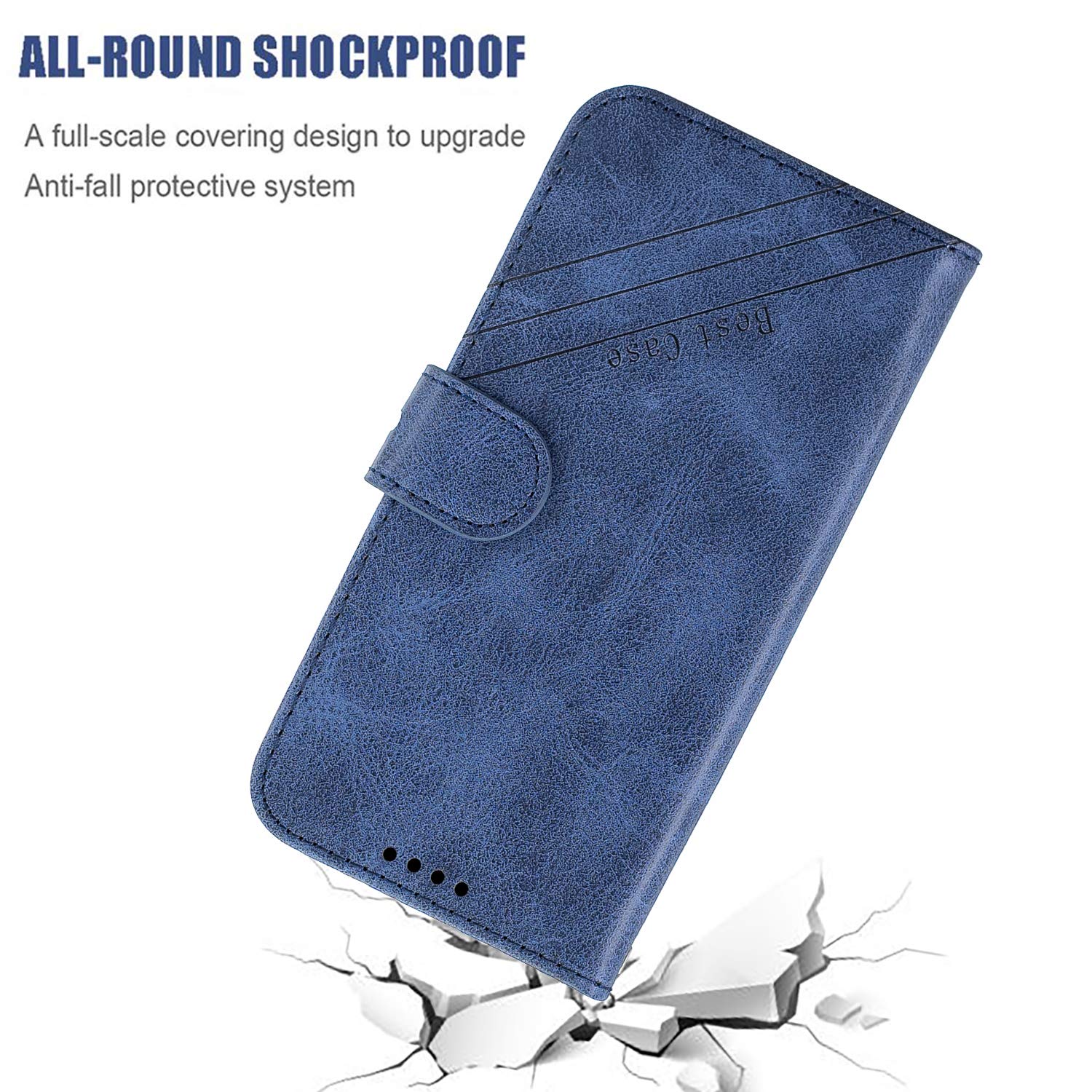 Fertuo Cover Huawei P Smart Z/Honor 9X, Custodia Portafoglio a Libro in Pelle Flip Cover con Porta Carte e Chiusura Magnetica [Mandala] Case Antiurto per Huawei P Smart Z/Honor 9XZ, Verde