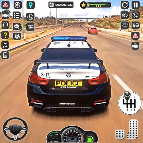 Flying Police Car Games: Police Chase