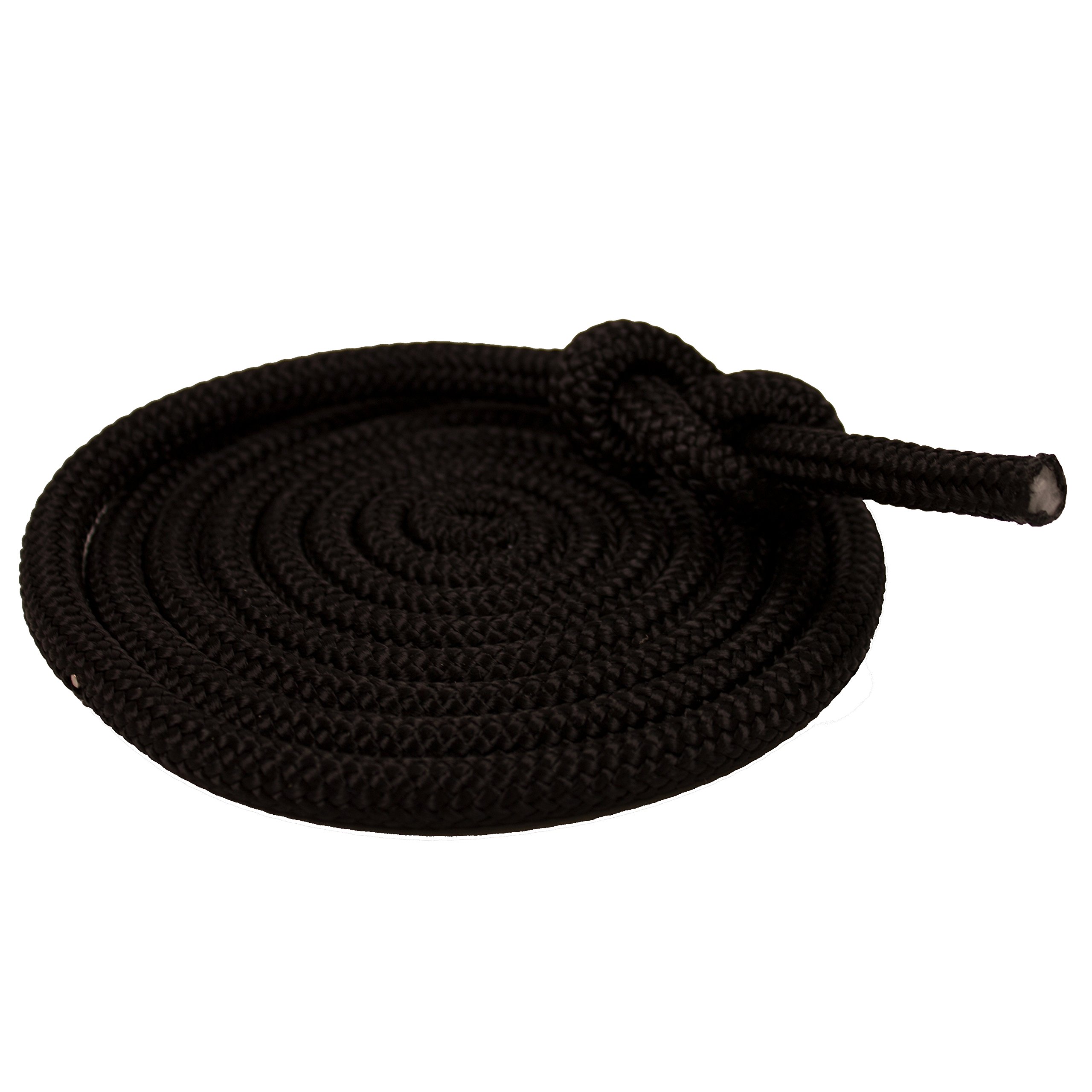 Outdoorseil ECO-Dock Schwarz Ø10 mm – Polypropylen-Multifil Allzweck-Seil 20 m, wetterfest & UV-beständig – ideal für Garten, Camping, Boot & Haushalt