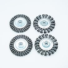 6 Pack Twist Knotted Wire Brush For Angle Grinder 4" And 3" Metal Wire - View #9