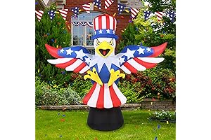 6 FT Patriotic Independence Day Decor