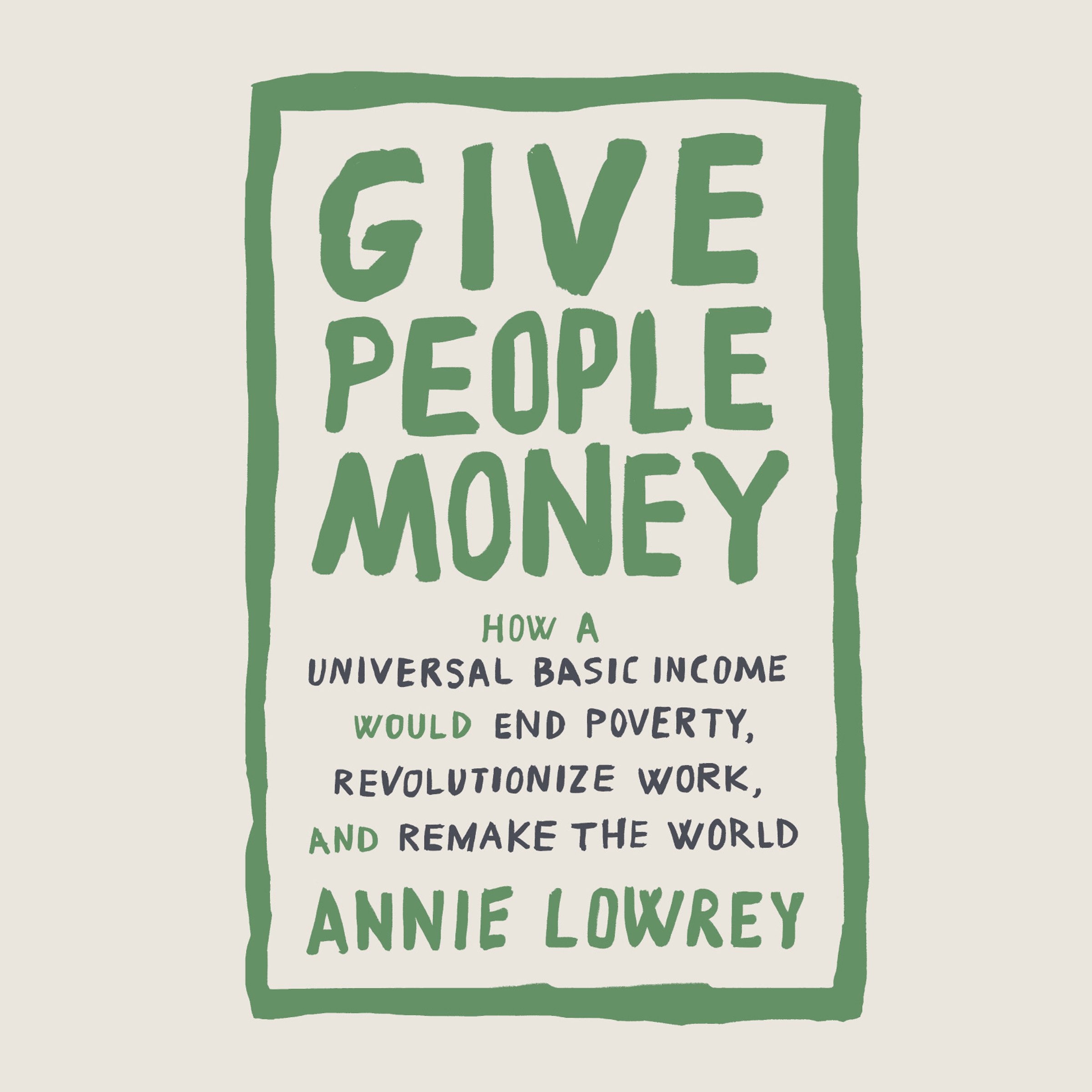 Cover art for Give People Money
