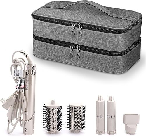 SITHON Funda de viaje para Shark FlexStyleSpeedStyle StylerHyperAir Dryer, doble capa resistente al agua, portátil, bolsa organizadora de