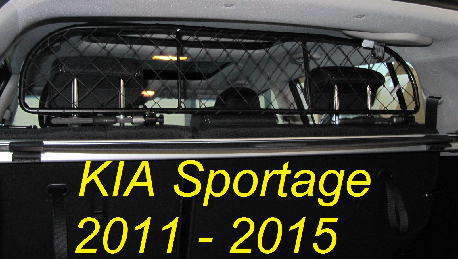 Divisorio Per Bagagliaio ERGOTECH Per Hyundai Tucson (2015-2020) - Griglia Di Sicurezza Per Cani