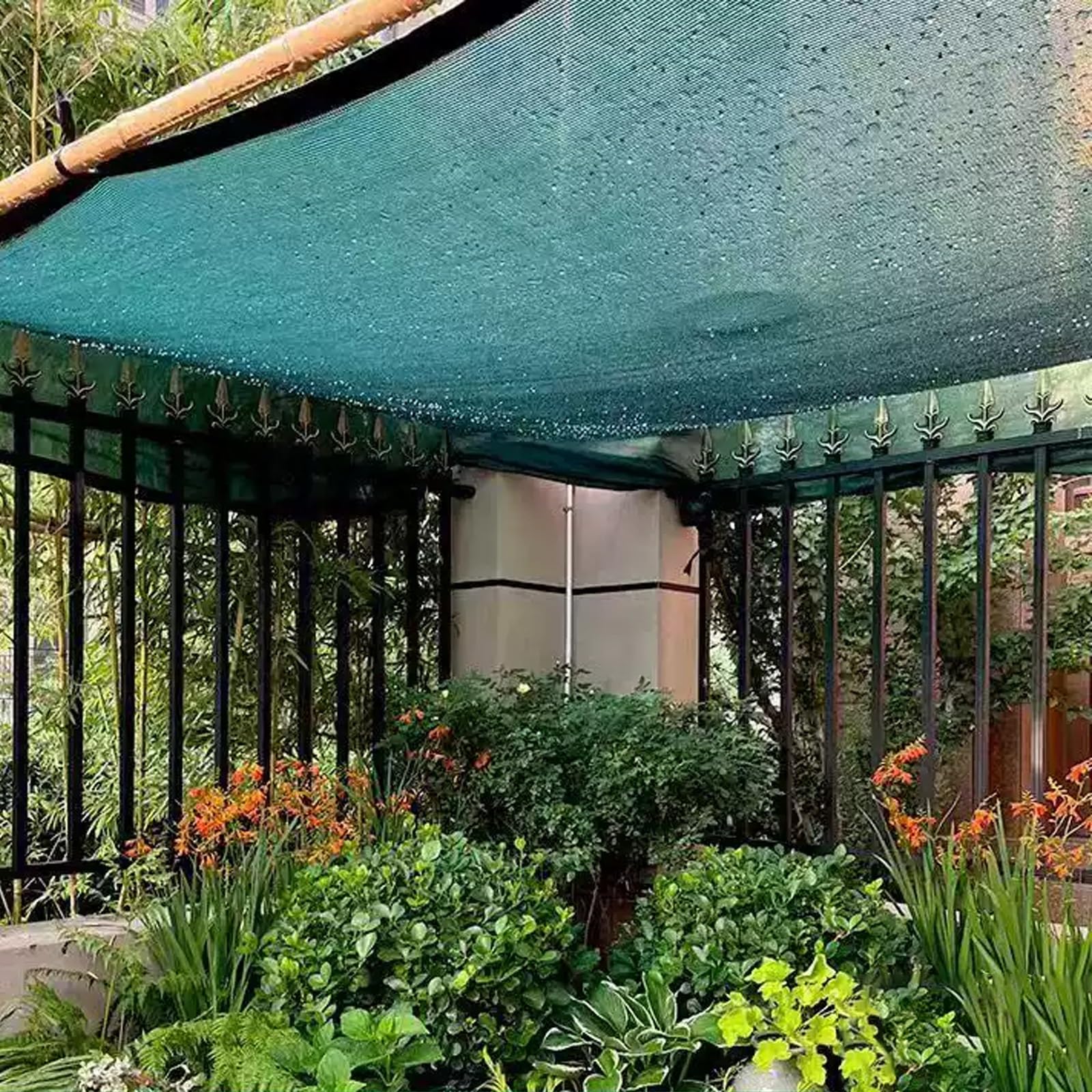 Telo Ombreggiante Verde Traspirante Rete Ombreggiante per Giardino 96%, per Serra, Piante, Orto, Patio, Pollaio, Cucce, Esterno