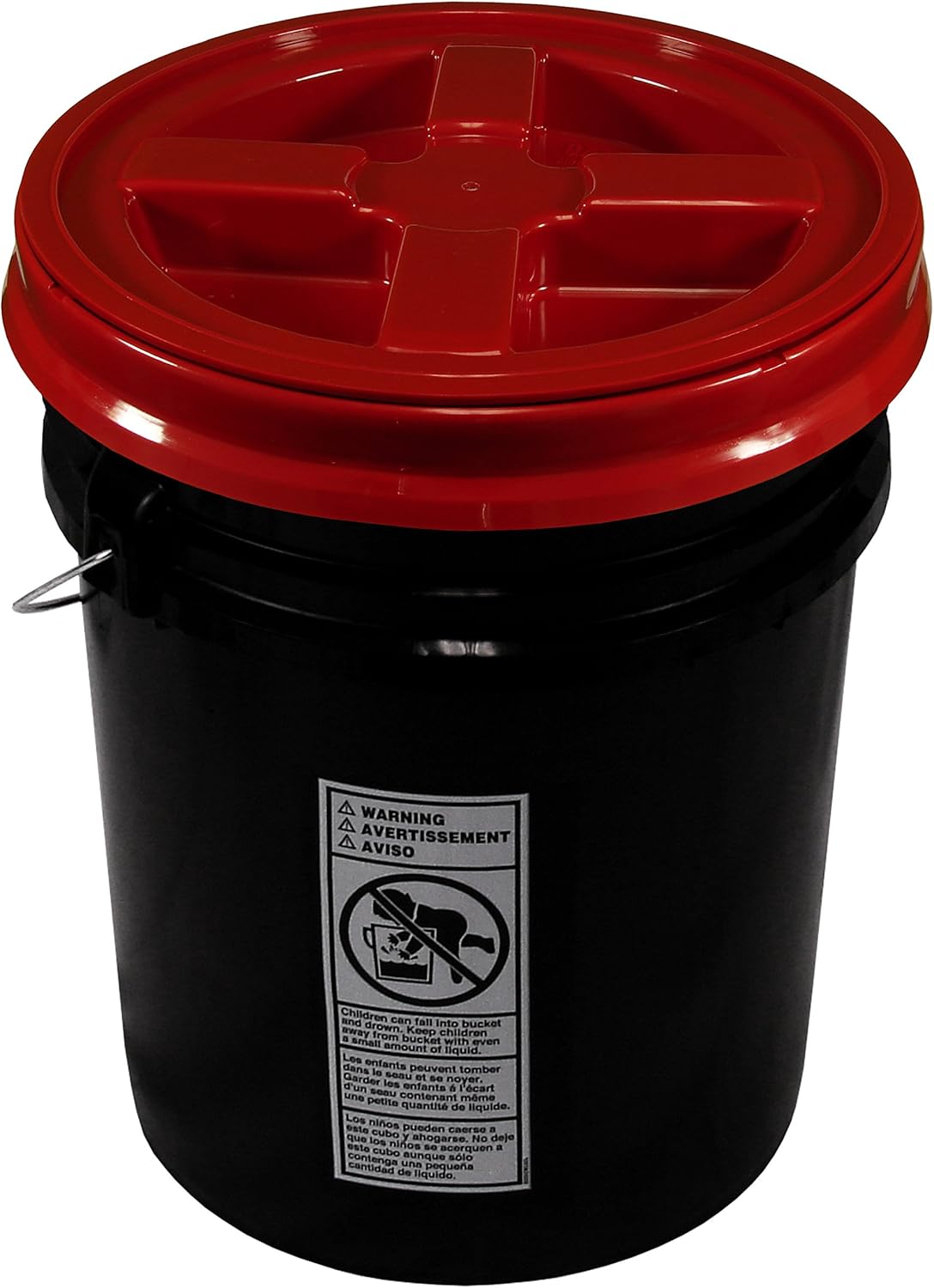 Buy Black 5 Gallon 90 mil Bucket with Gamma Seal Lid (Red) Online in India. B01MR4QDP8 Buy Black 5 Gallon 90 mil Bucket with Gamma Seal Lid (Red) Online in India. B01MR4QDP8