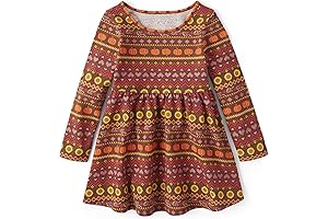 Girls Fall Casual Tutu Dress