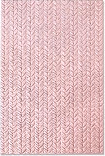 Sizzix 664509-Cartella per goffratura 3D, lavorata a maglia da Jessica Scott Fustelle per Scrapbooking, Taglia unica