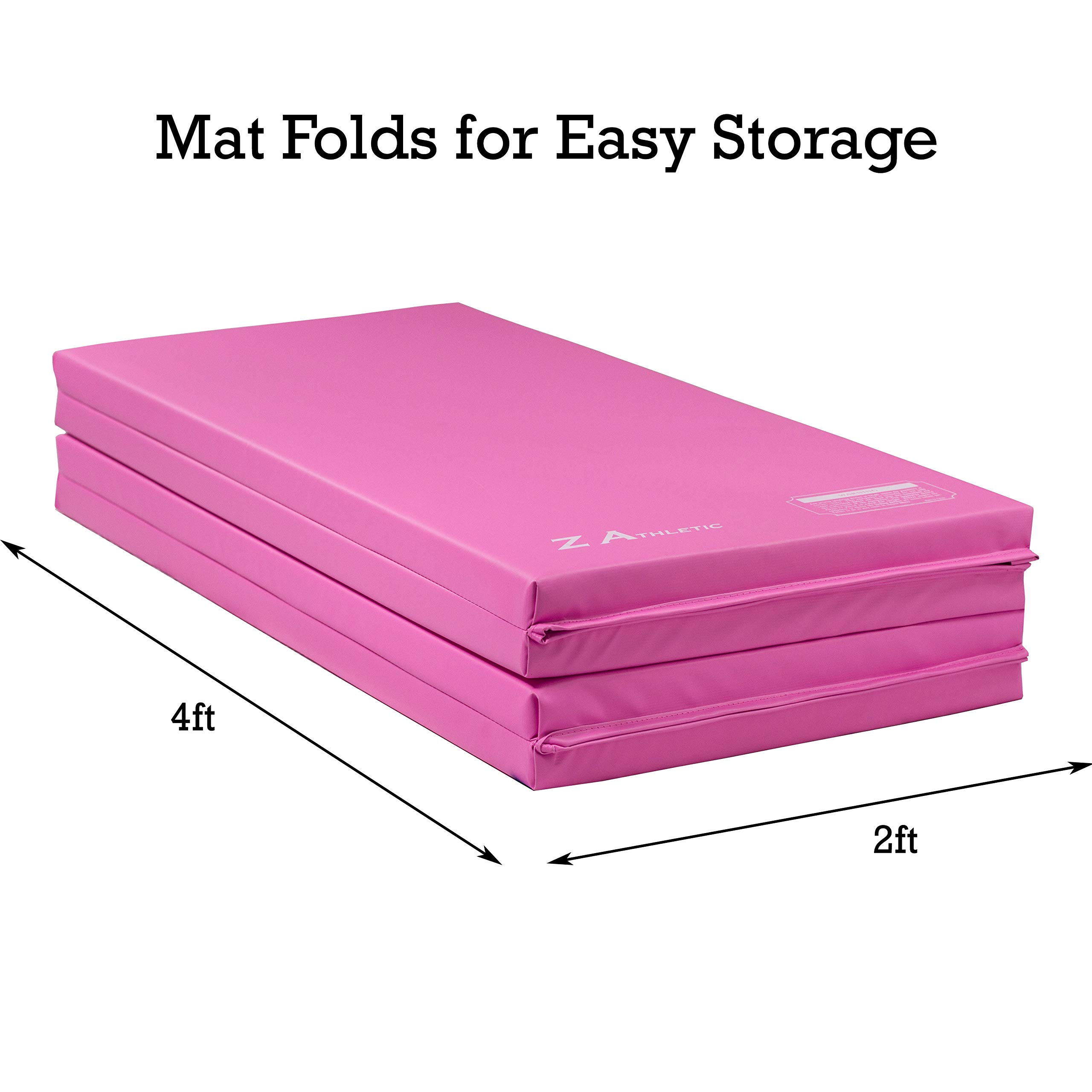 Buy Z Athletic Adjustable Kip Bar, 4ft x 8ft x 2in Gym Mat and Off