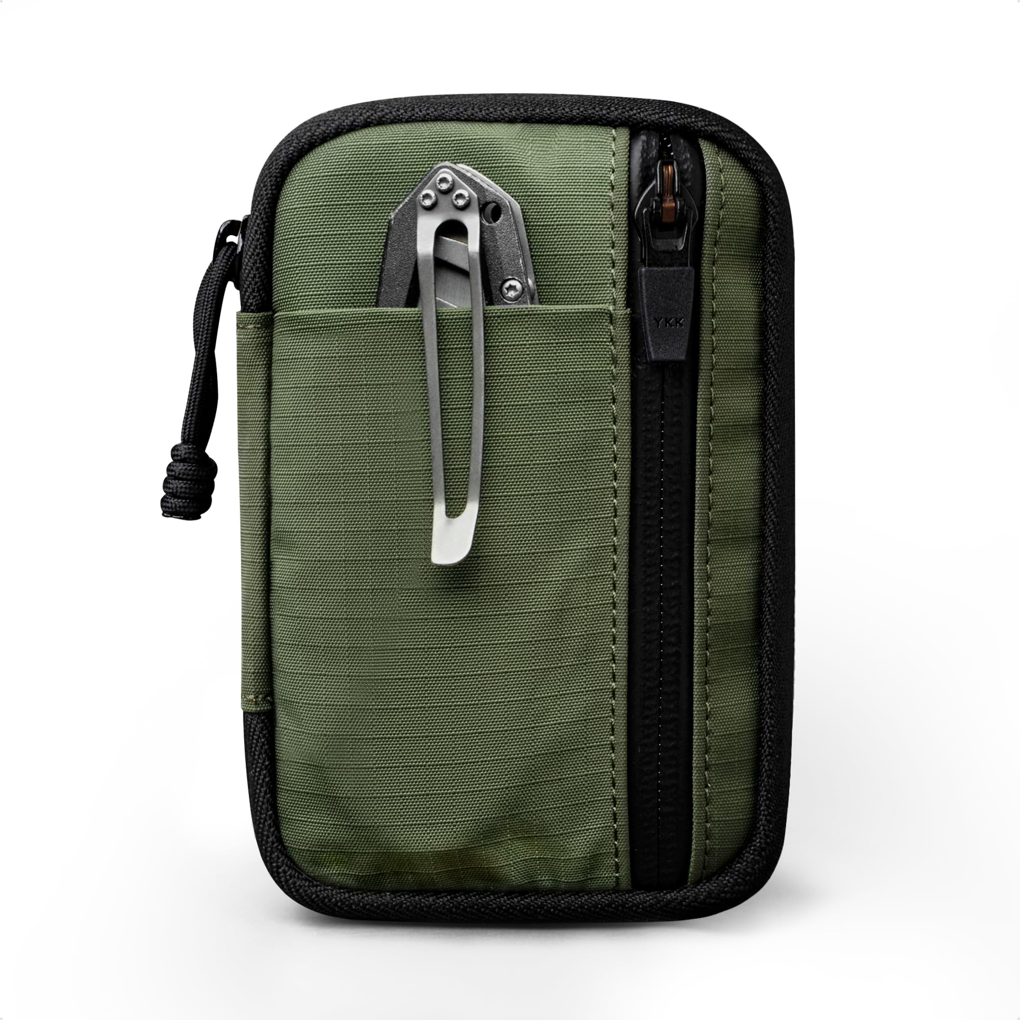 ALPAKA HUB Pouch V2 Tool Pouch Green Axoflux 210D Ripstop Nylon