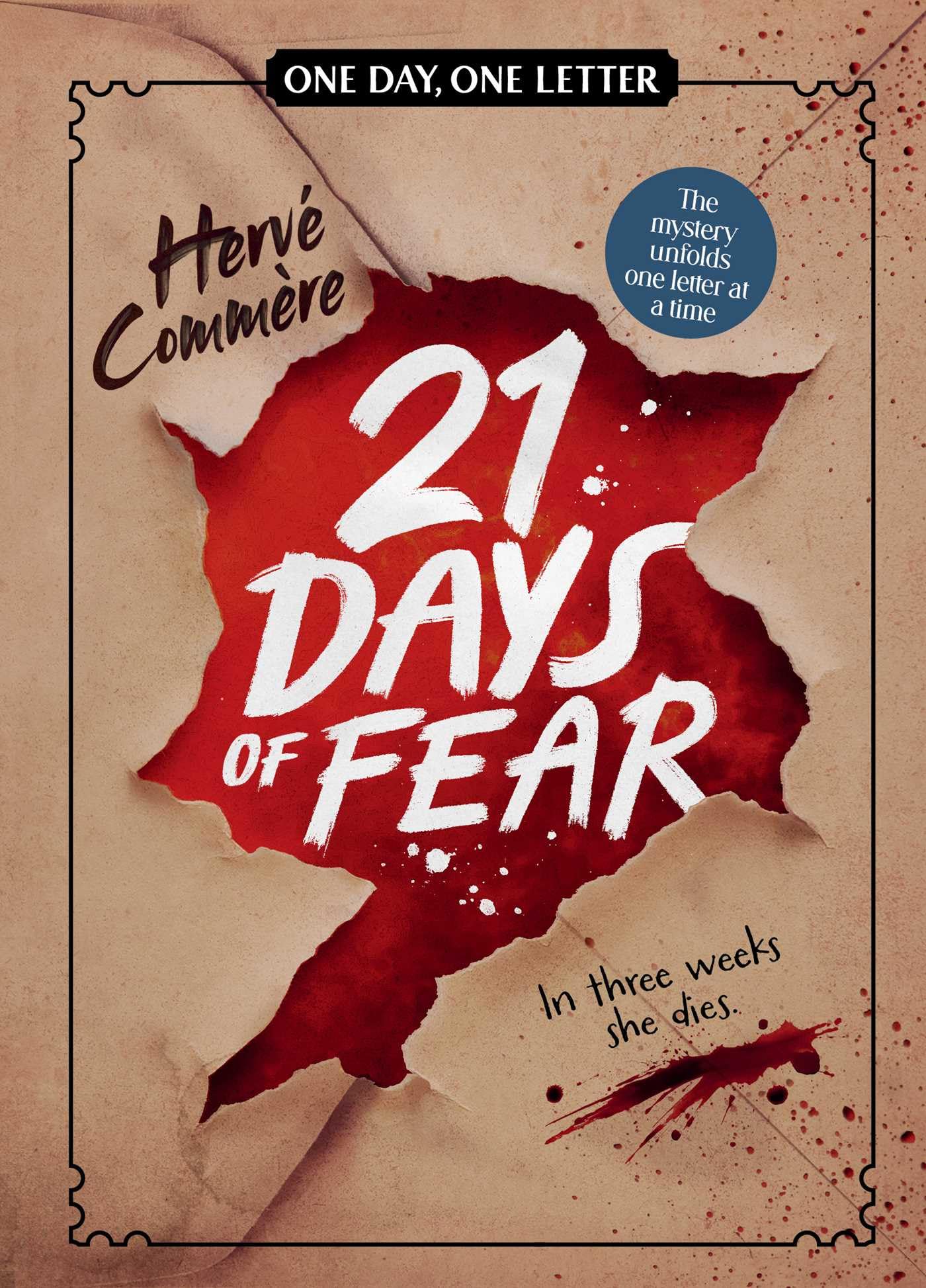 Hervé Commère 21 Days of Fear: One Day, One Letter