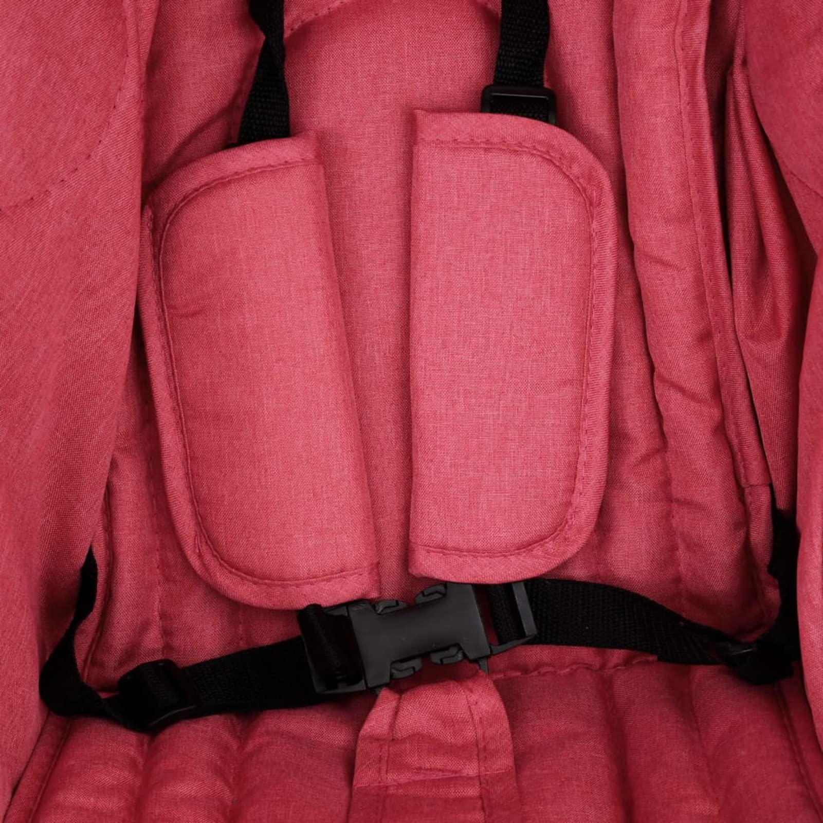 Passeggino Gemellare Rosso in Acciaio,Bebè e bimbi,Trasporto bebè,Passeggini-10345