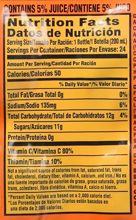 SunnyD Tangy Original Delight 24-6.75 floz, 4.8 Liter ...